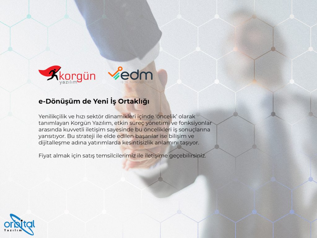 e-Dönüşüm de Yeni İş Ortaklığı